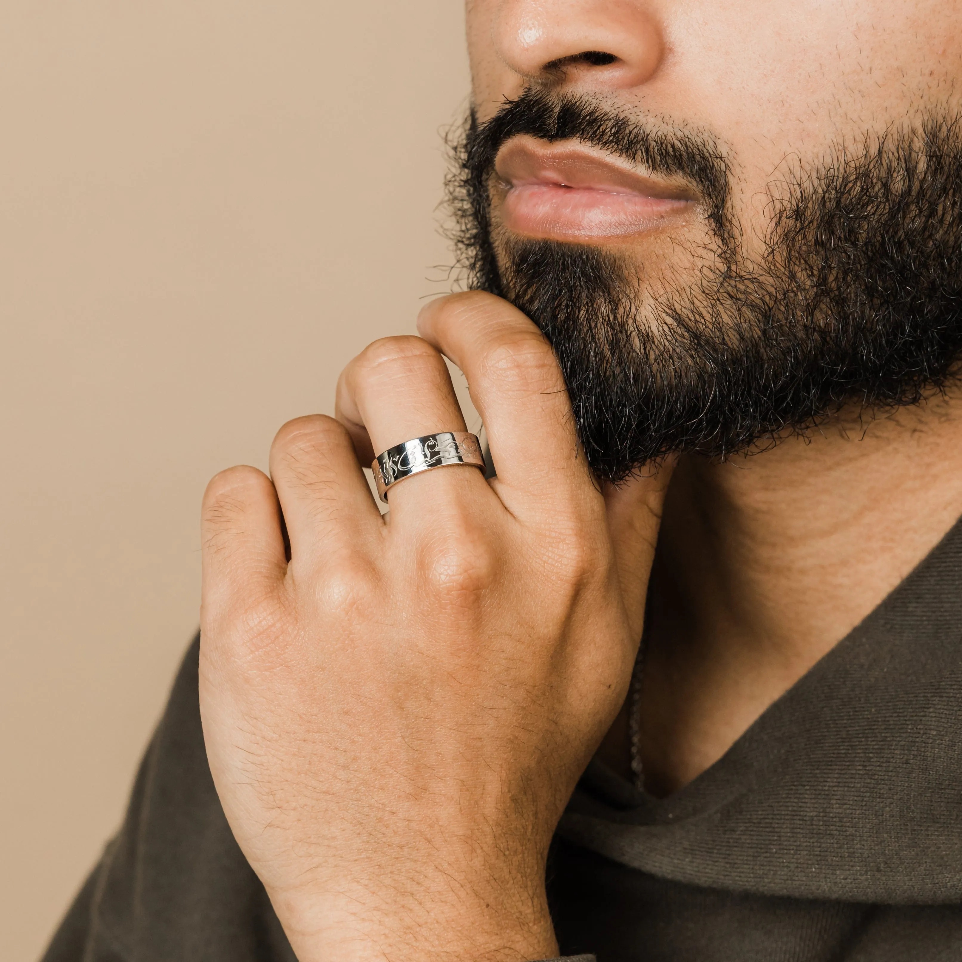 "Allah does not Burden" Ring | Men