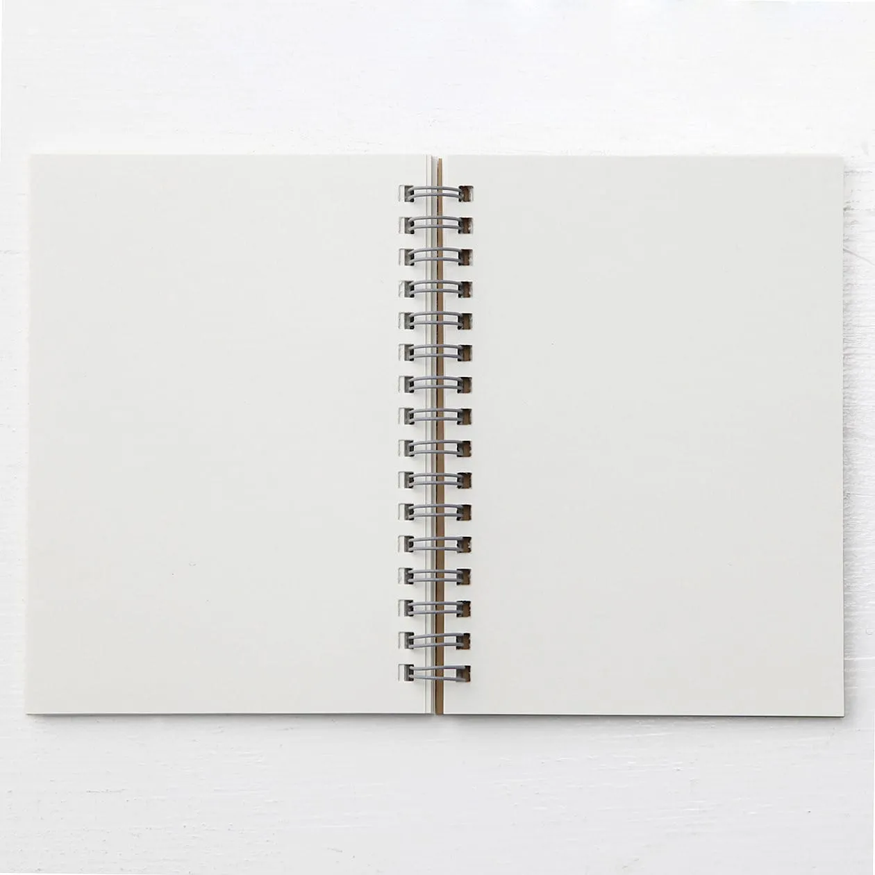 Recycled Wirebound Notebook - A6 Plain