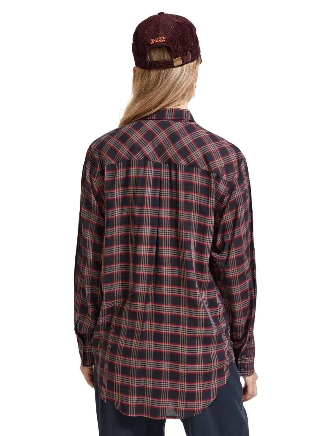 Relaxed Fit Shirt | Shadow Plaid