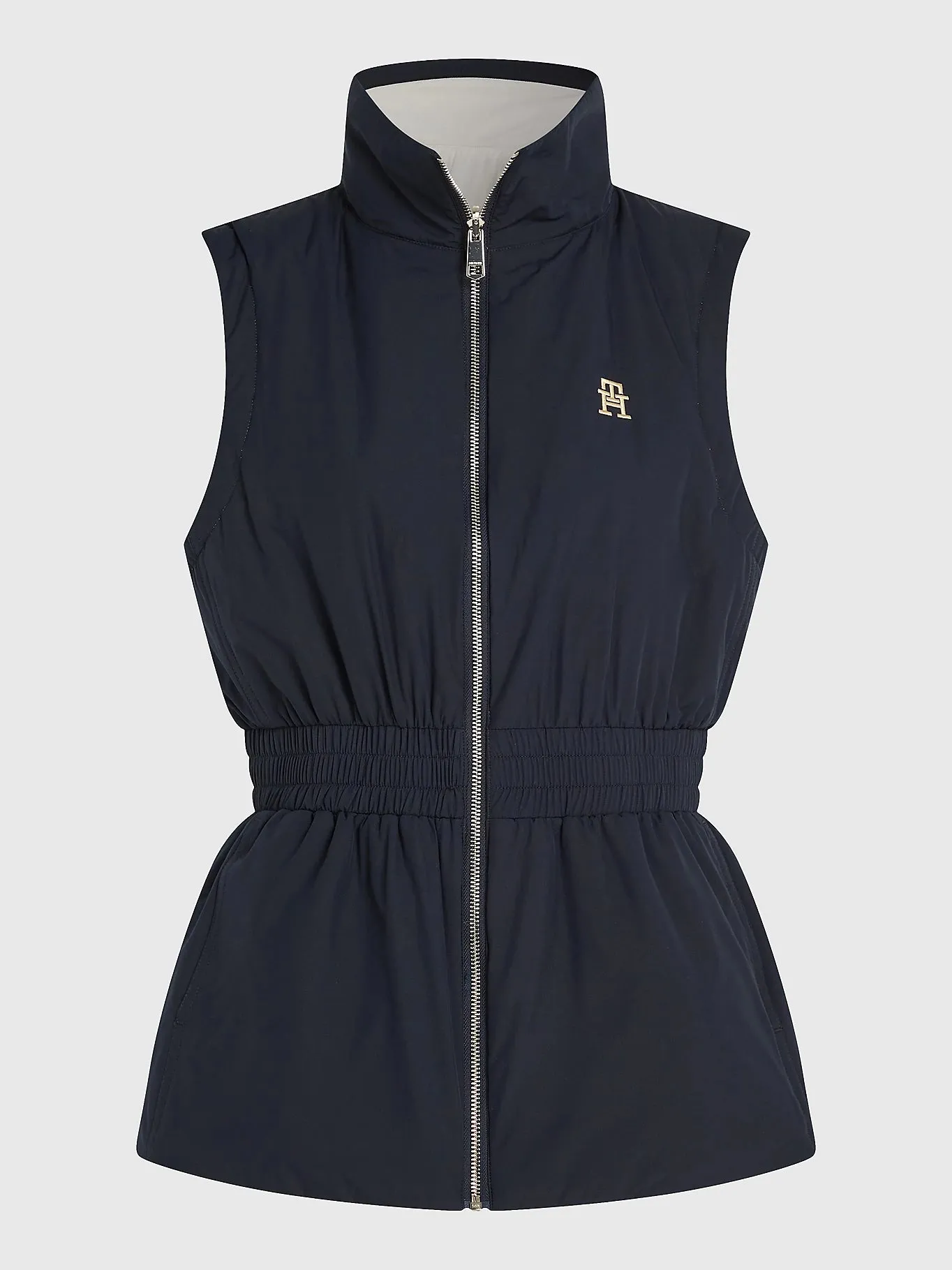 REVERSIBLE ZIP-THRU GILET