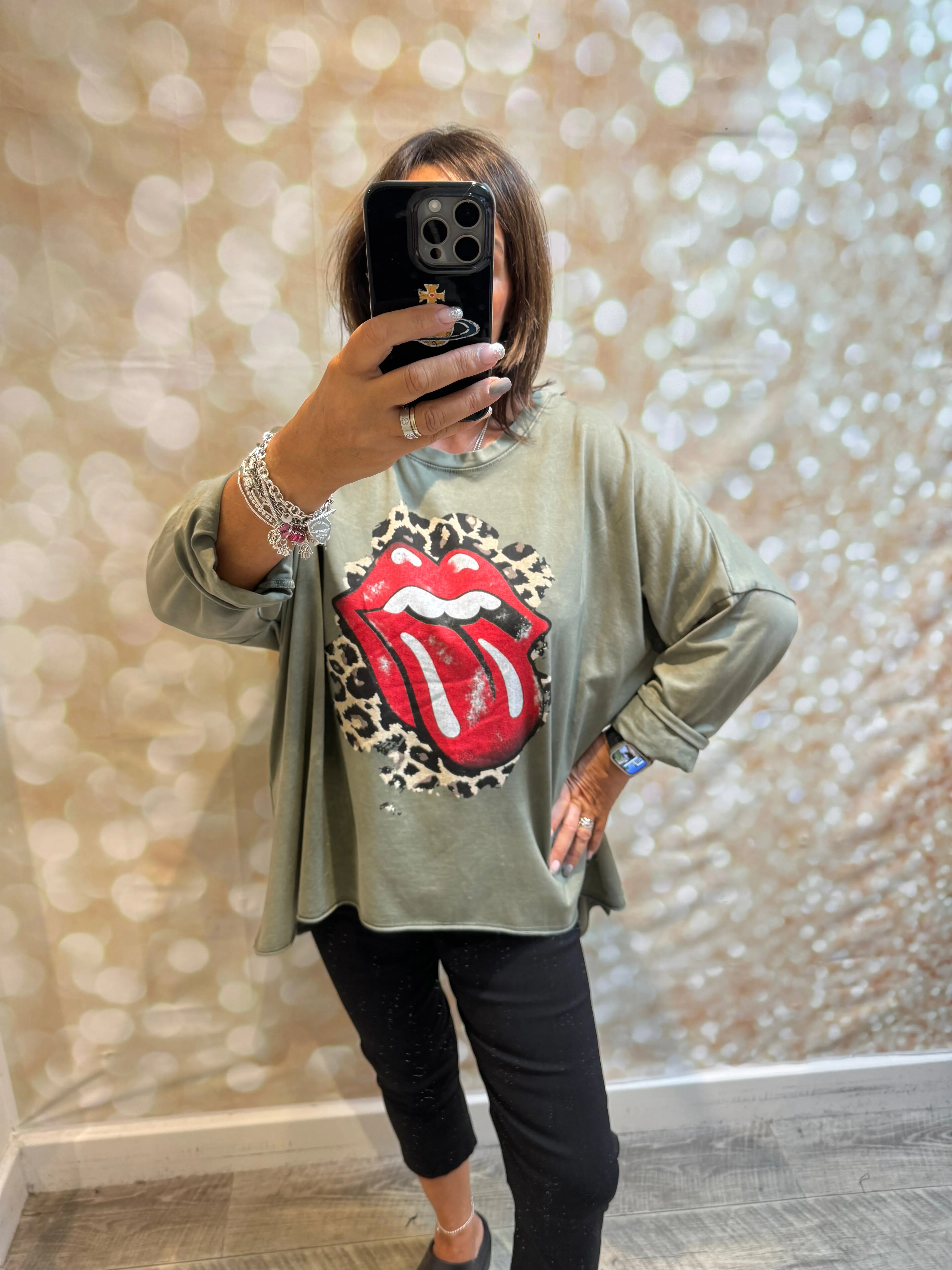 Rolling Stones Loose fit Top