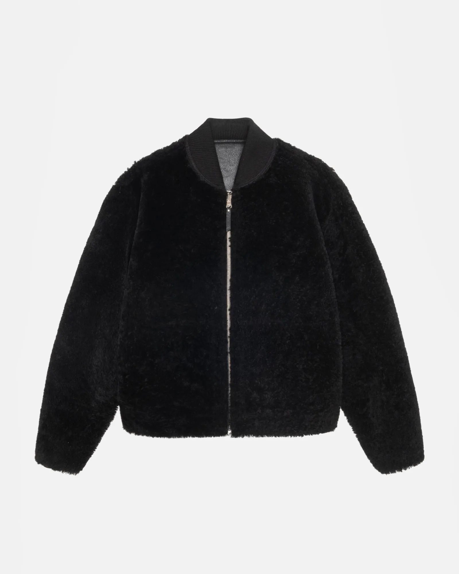 SHEARLING REVERSIBLE BOMBER