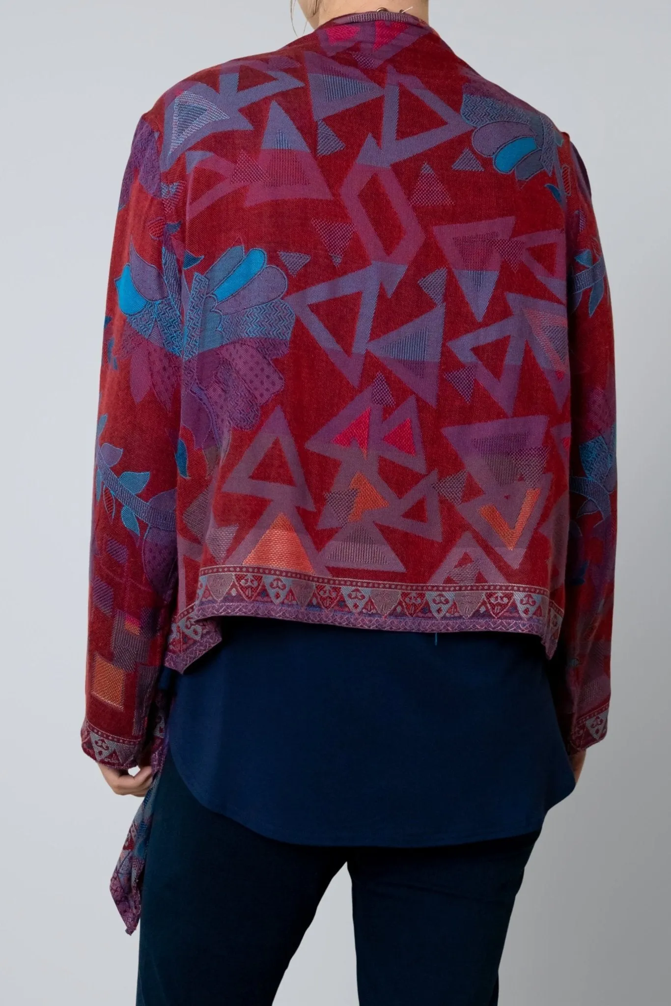 Short Printed Jacket - Jian