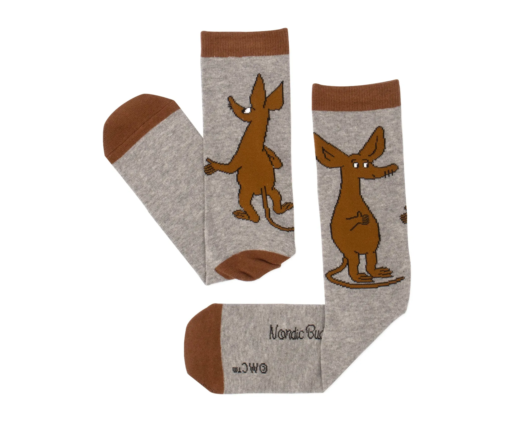 Sniffs Butt Men Socks - Grey