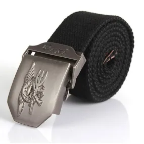 Solid Color Airborne Military Men Belt