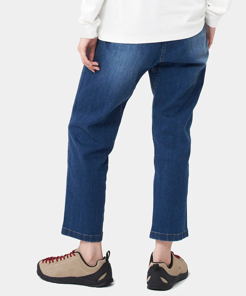 Stretch Denim Loose Tapered Pant