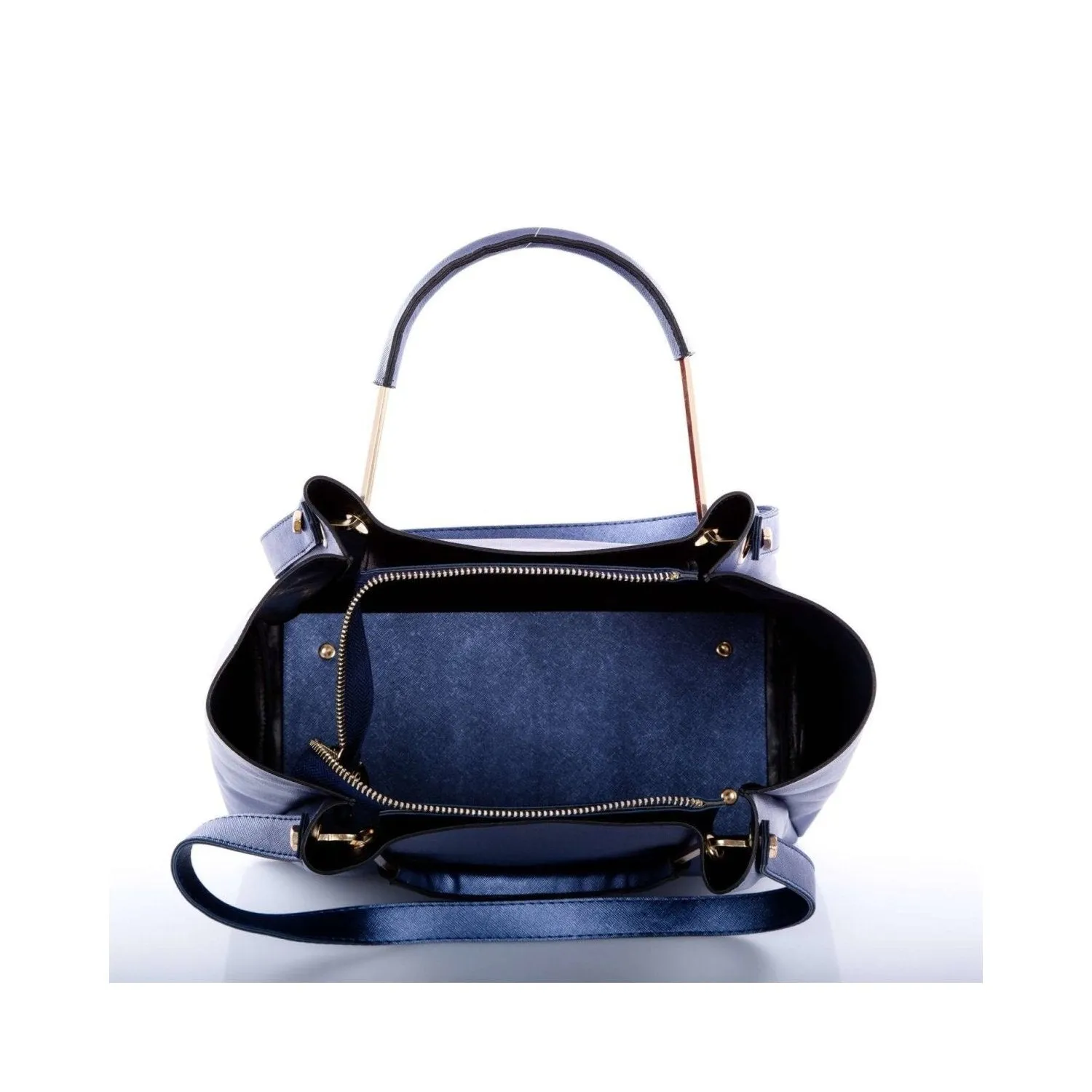 Stylish Faux Leather Hand and Shoulder Bag