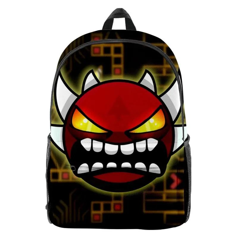 Stylish Game Geometry Dash Backpack