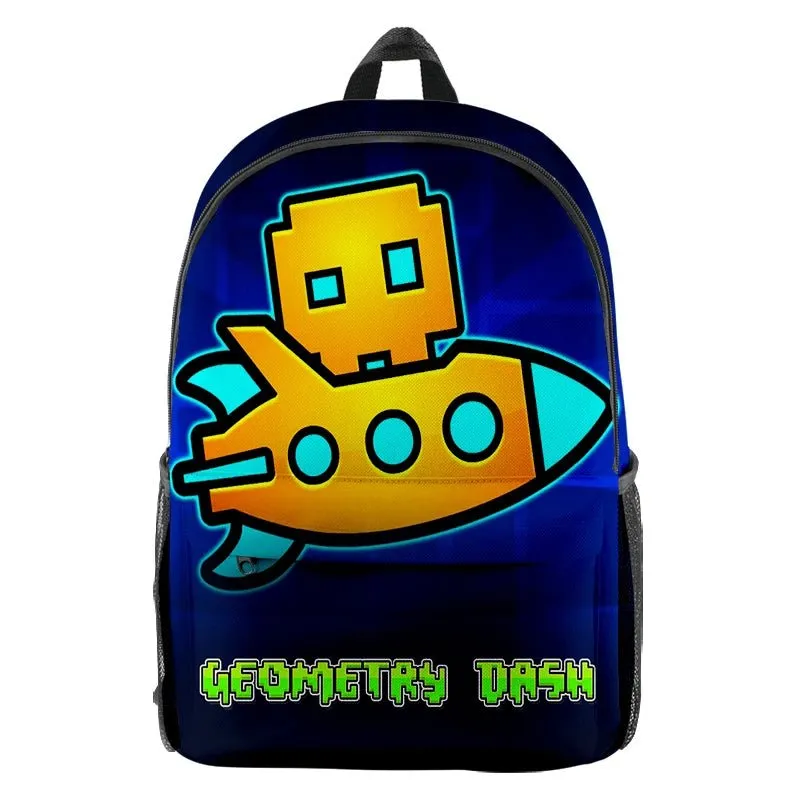 Stylish Game Geometry Dash Backpack