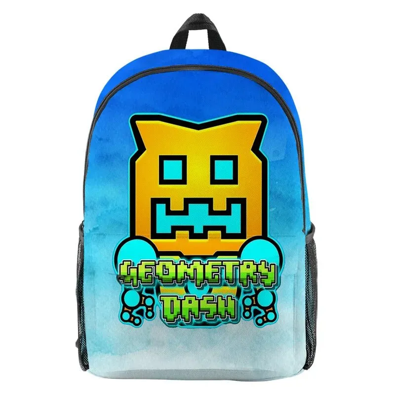 Stylish Game Geometry Dash Backpack