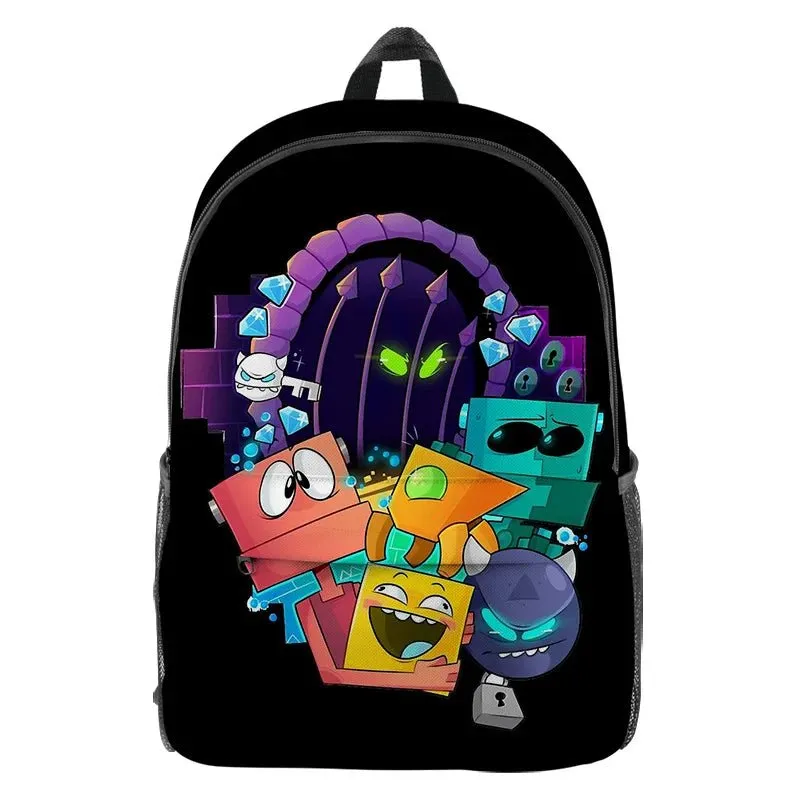 Stylish Game Geometry Dash Backpack