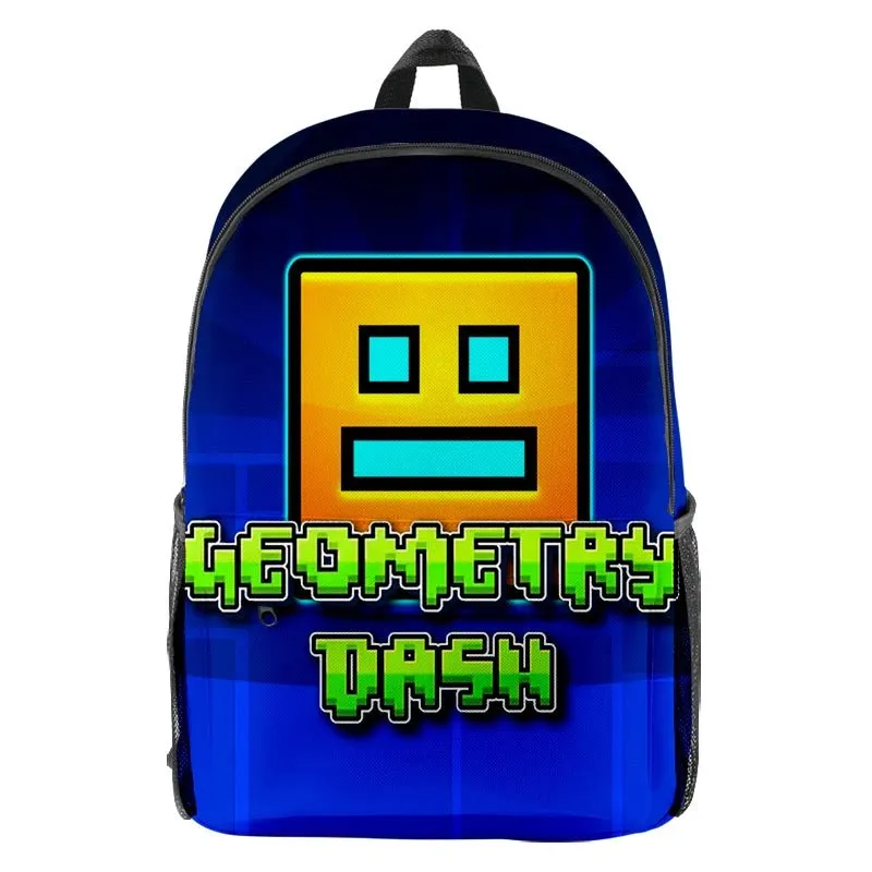 Stylish Game Geometry Dash Backpack