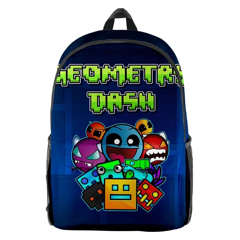 Stylish Game Geometry Dash Backpack