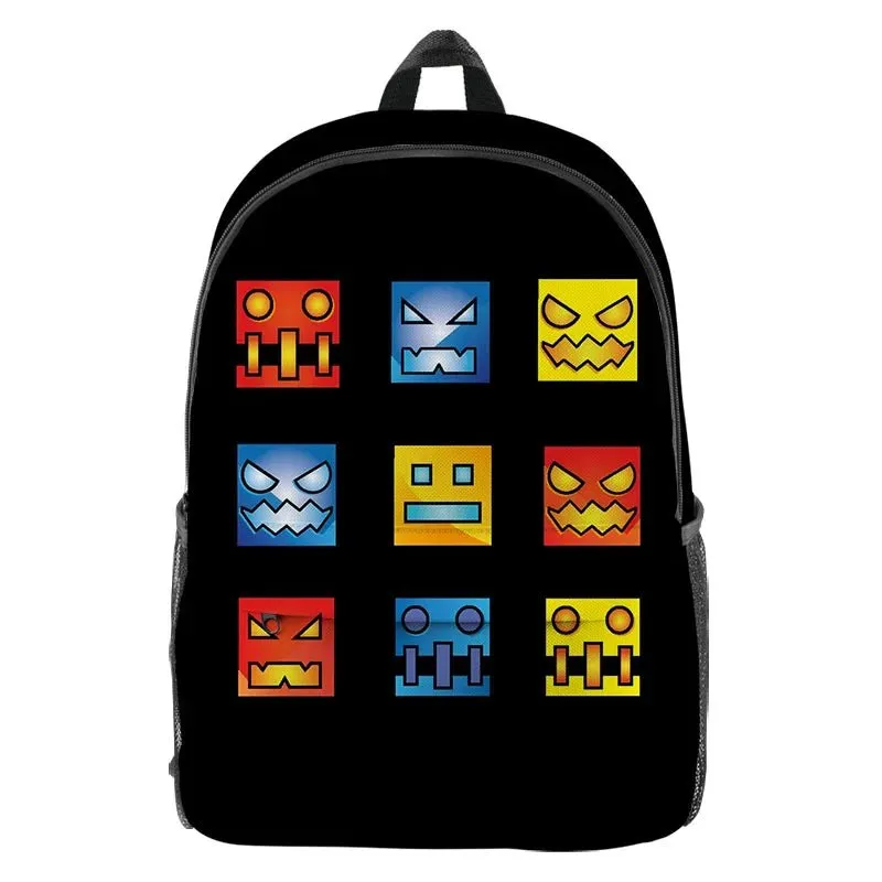 Stylish Game Geometry Dash Backpack