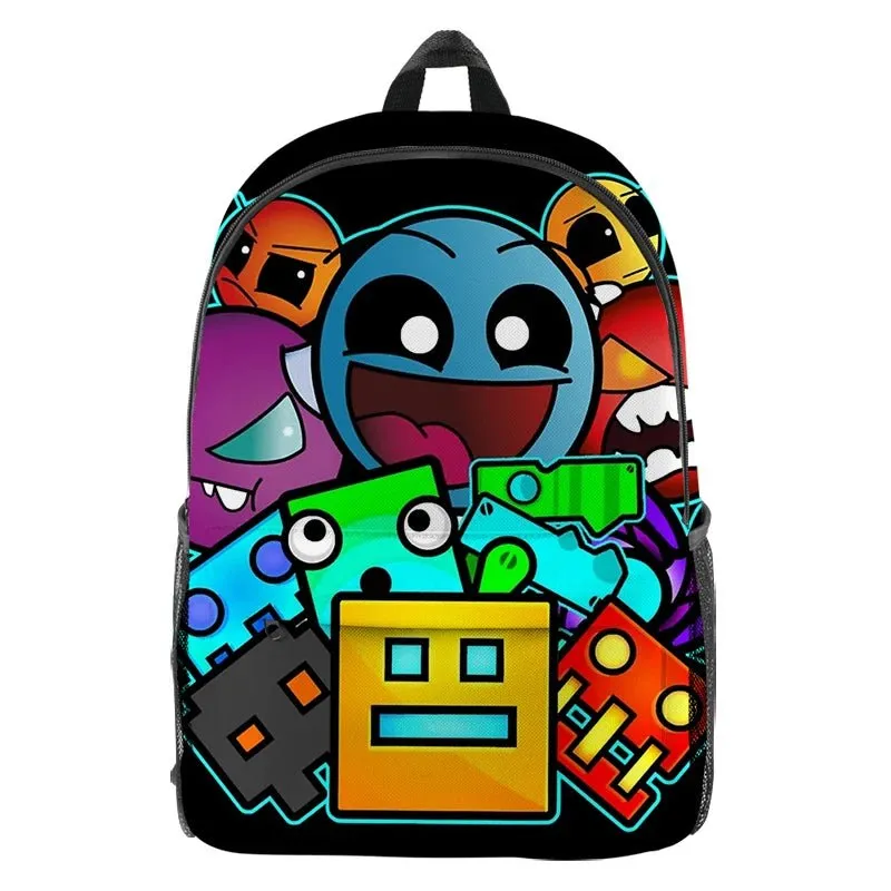 Stylish Game Geometry Dash Backpack