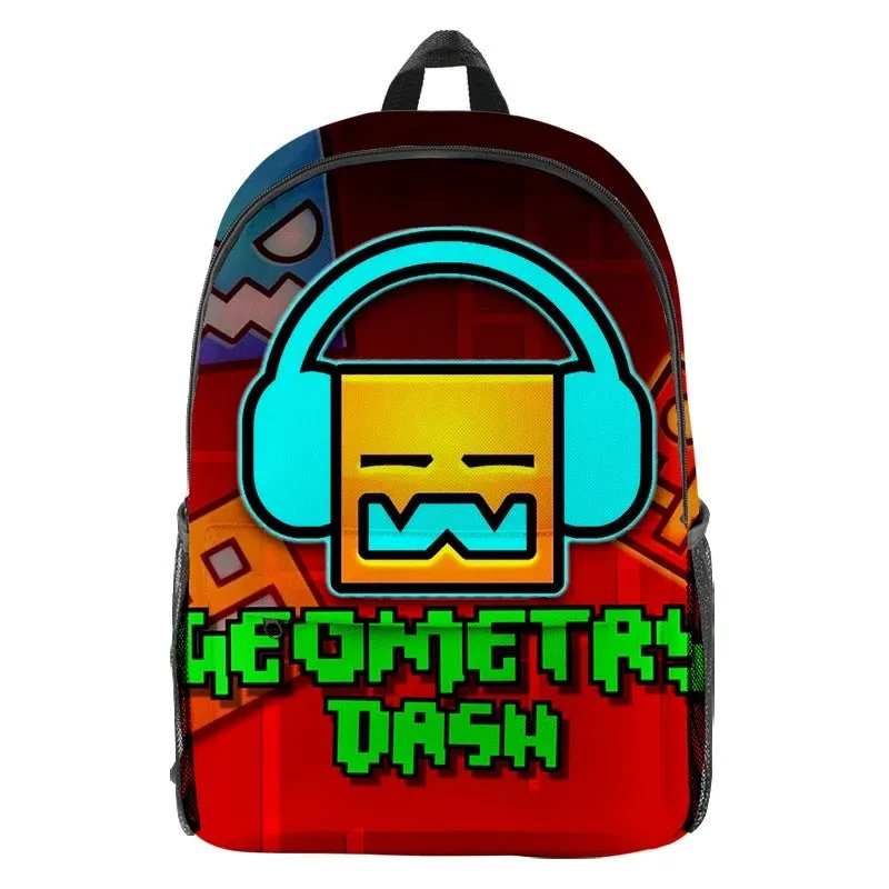 Stylish Game Geometry Dash Backpack