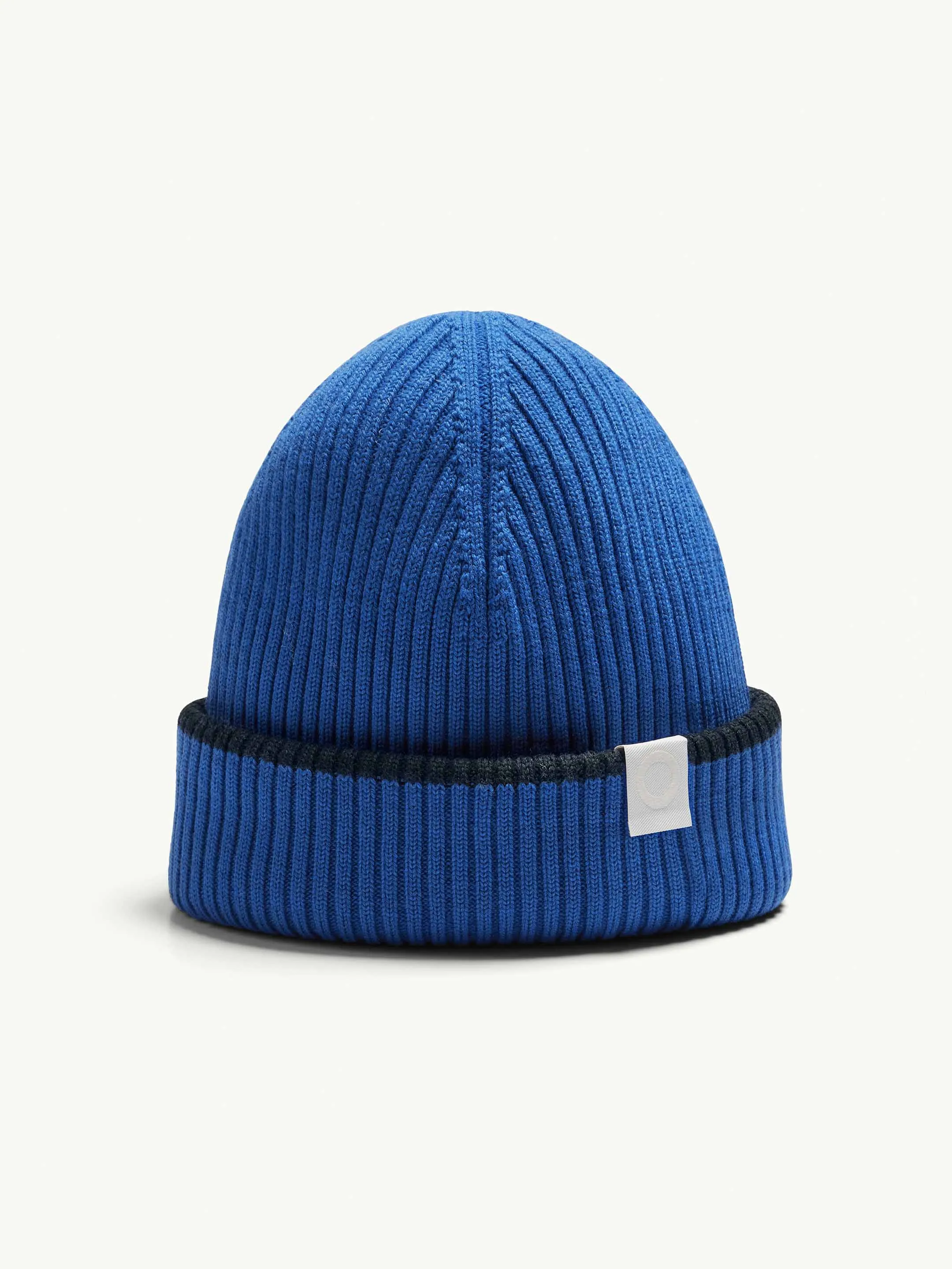 The Reversible Beanie - Pacific Blue