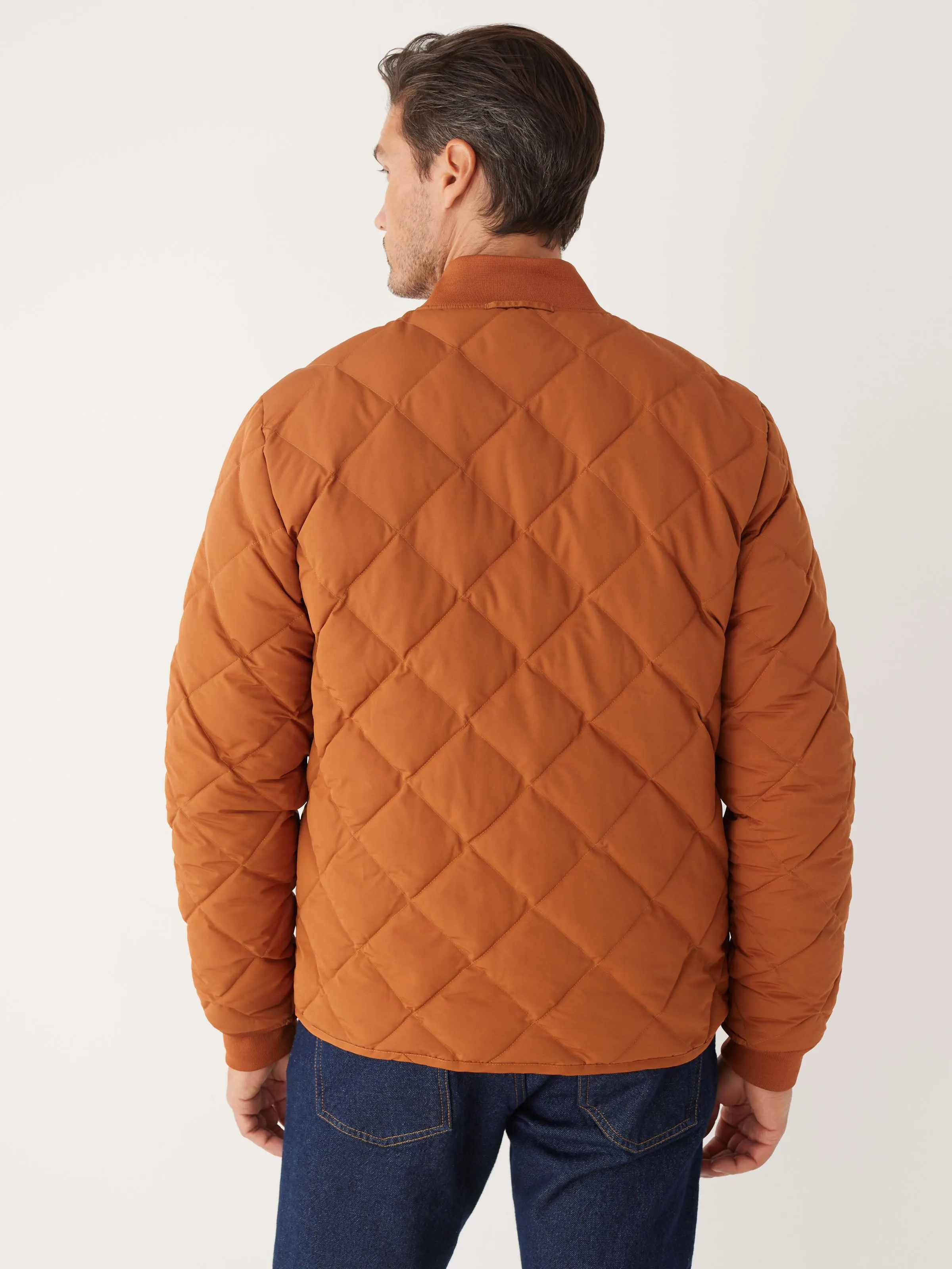 The Skyline Reversible Bomber in Orange