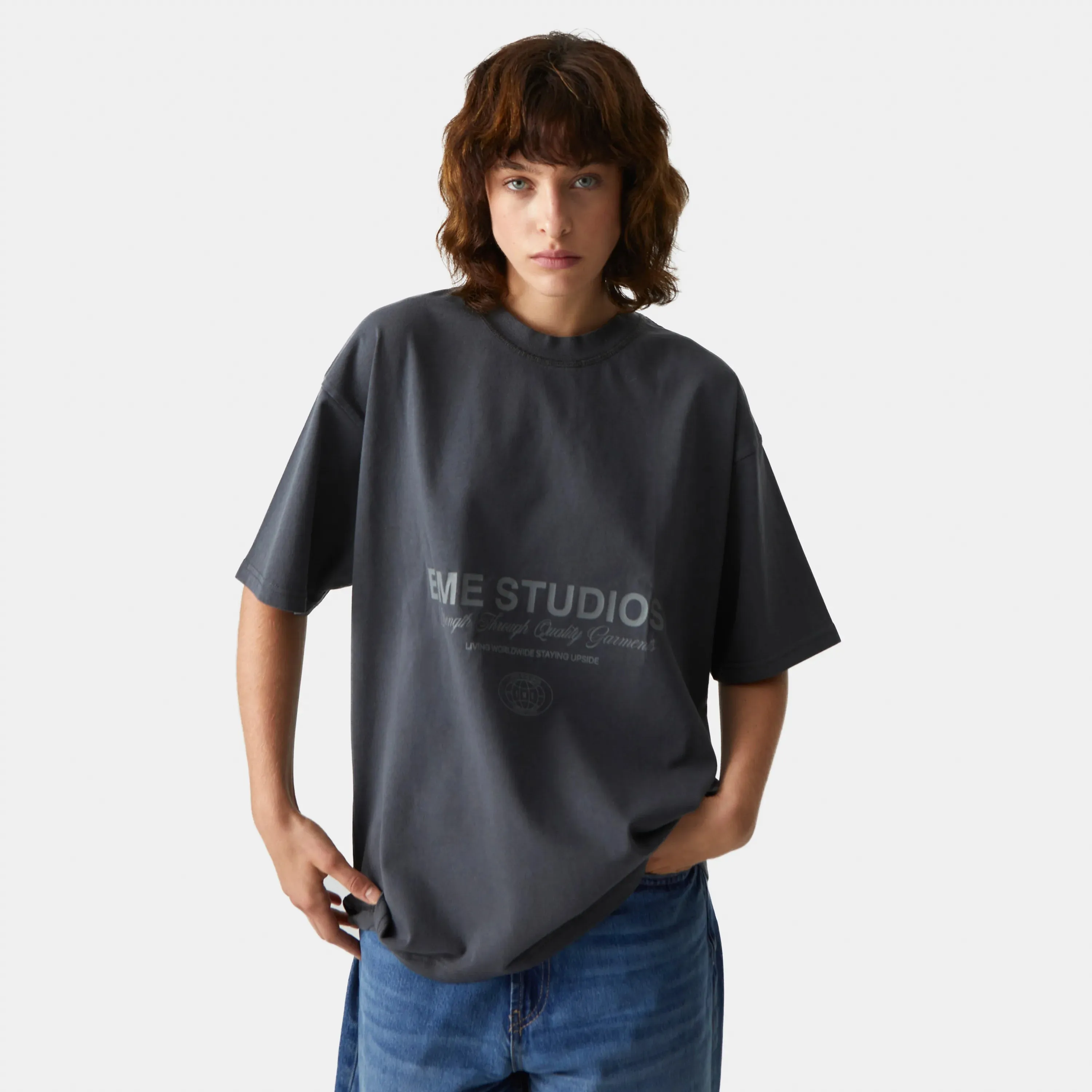 Touch Shadow Oversized Tee