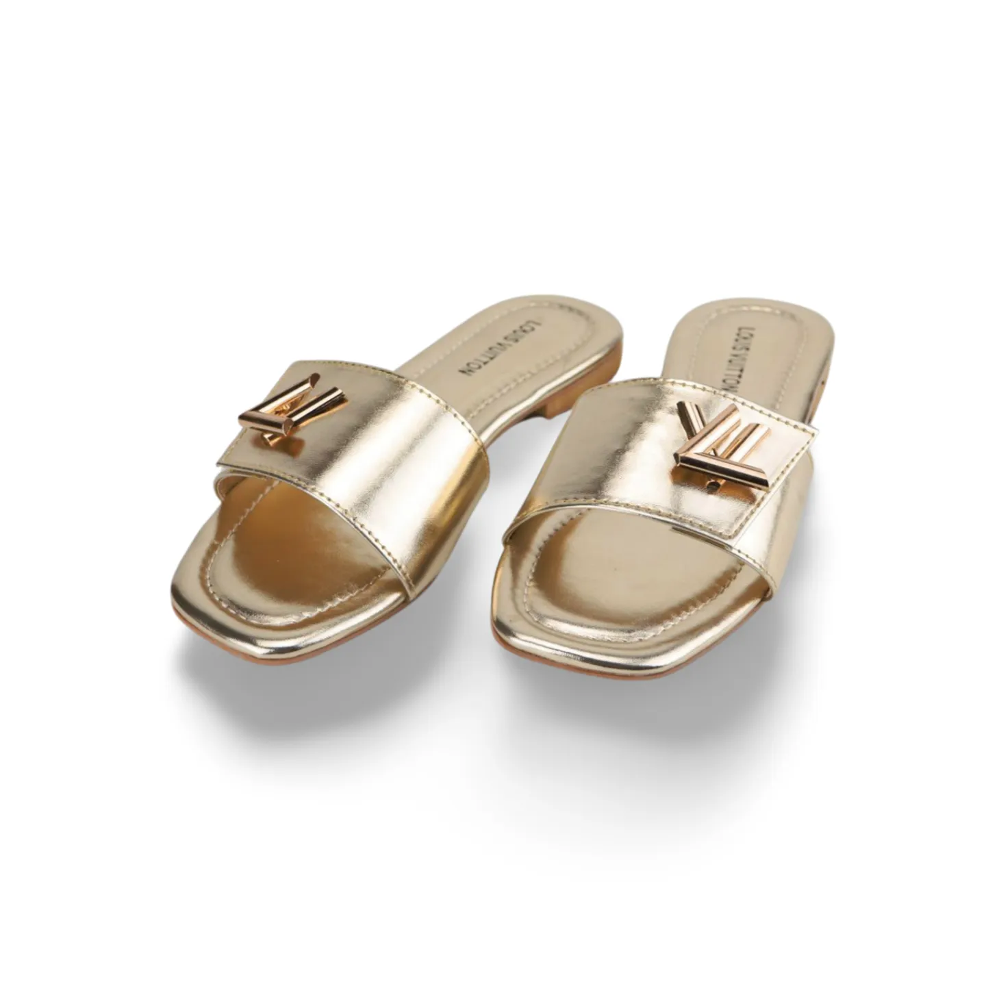 Women's Flat Sandal with Stylish Buckle Detail- 1023