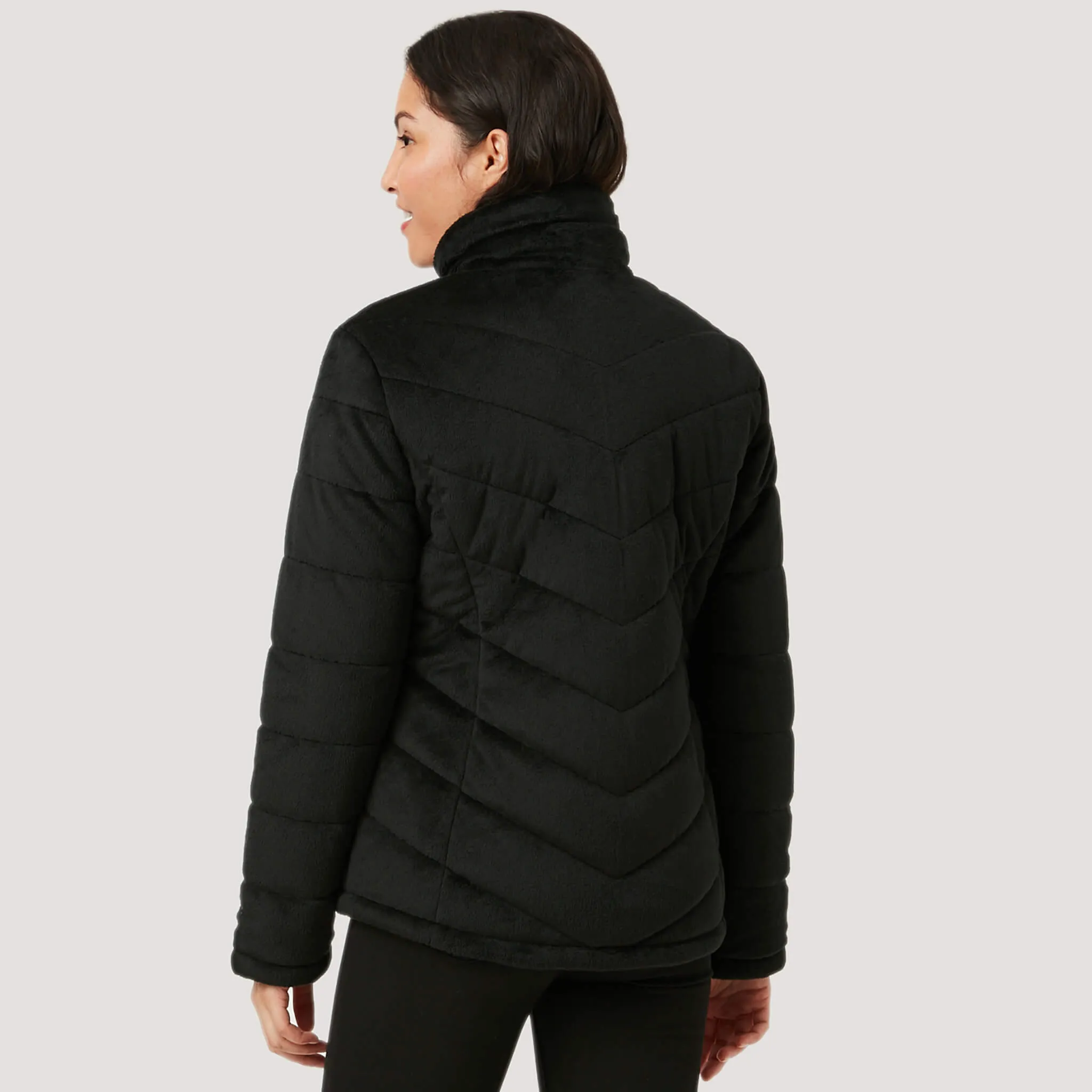 Women's Pile Puffer Reversible Jacket