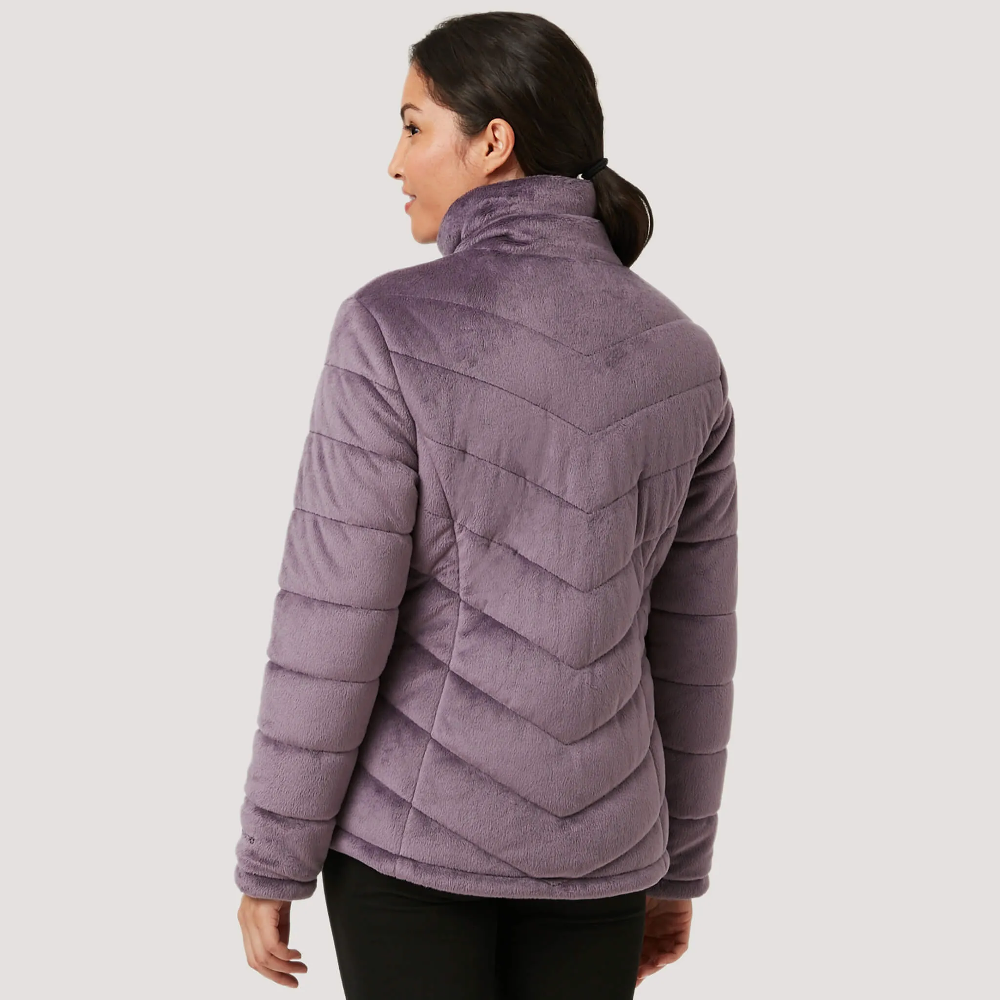 Women's Pile Puffer Reversible Jacket