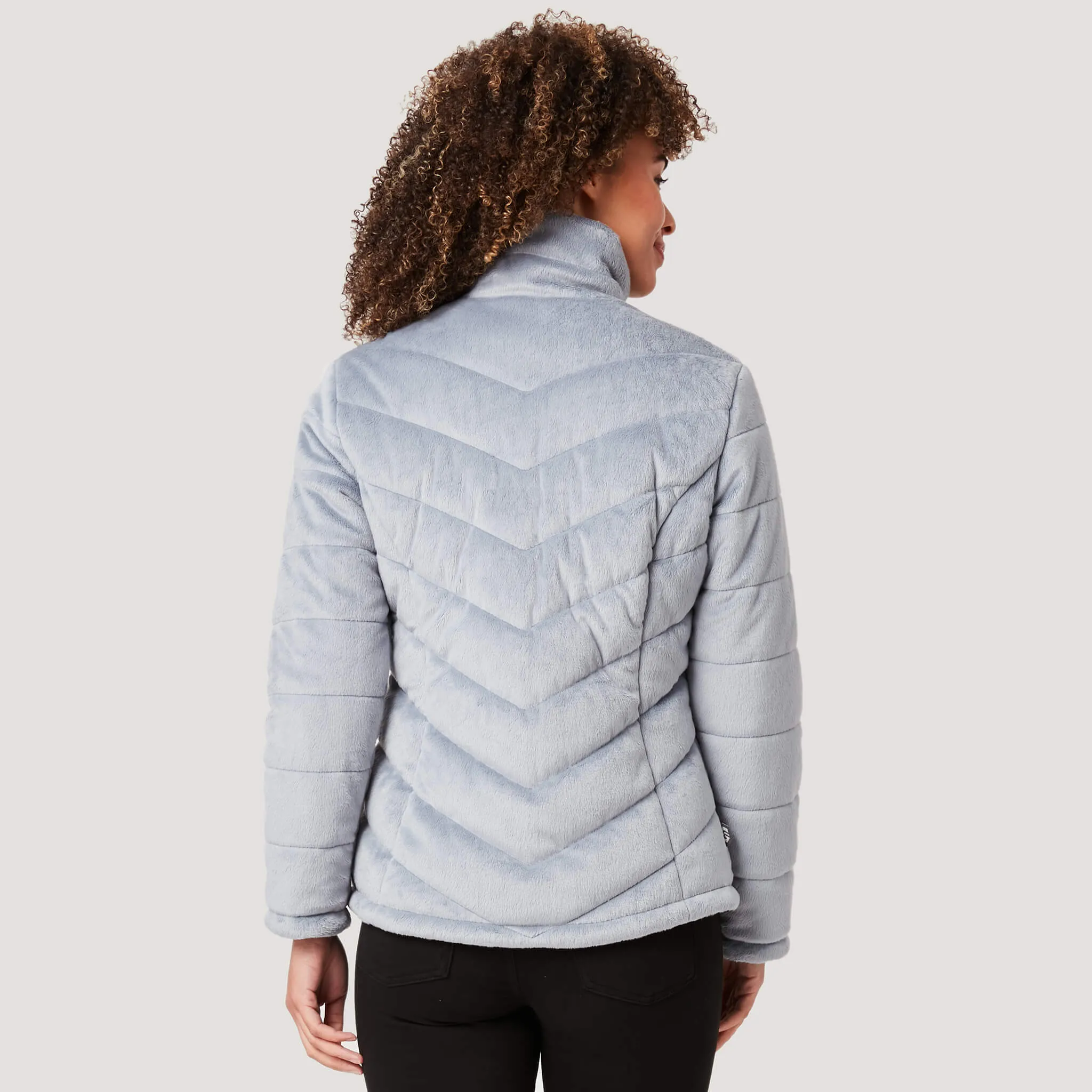 Women's Pile Puffer Reversible Jacket