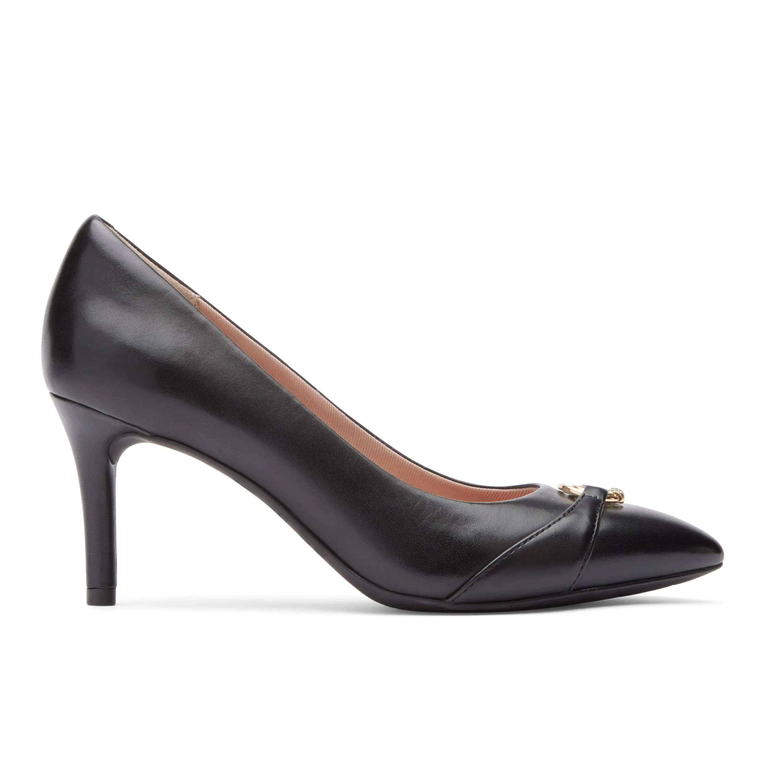 Women's TM75MM Plain Toe Ornamented Pump