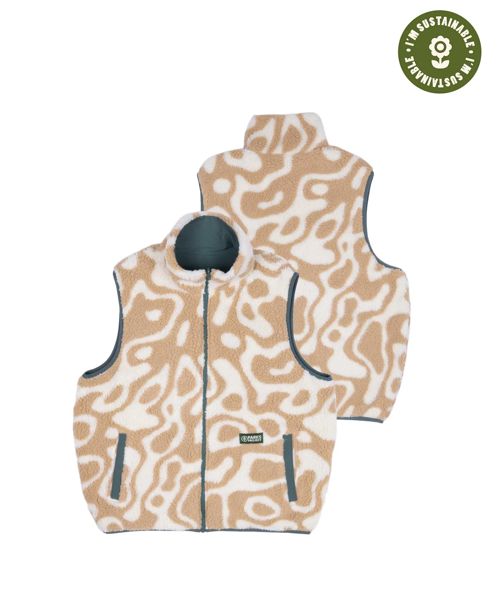 Yellowstone Geysers Reversible Vest