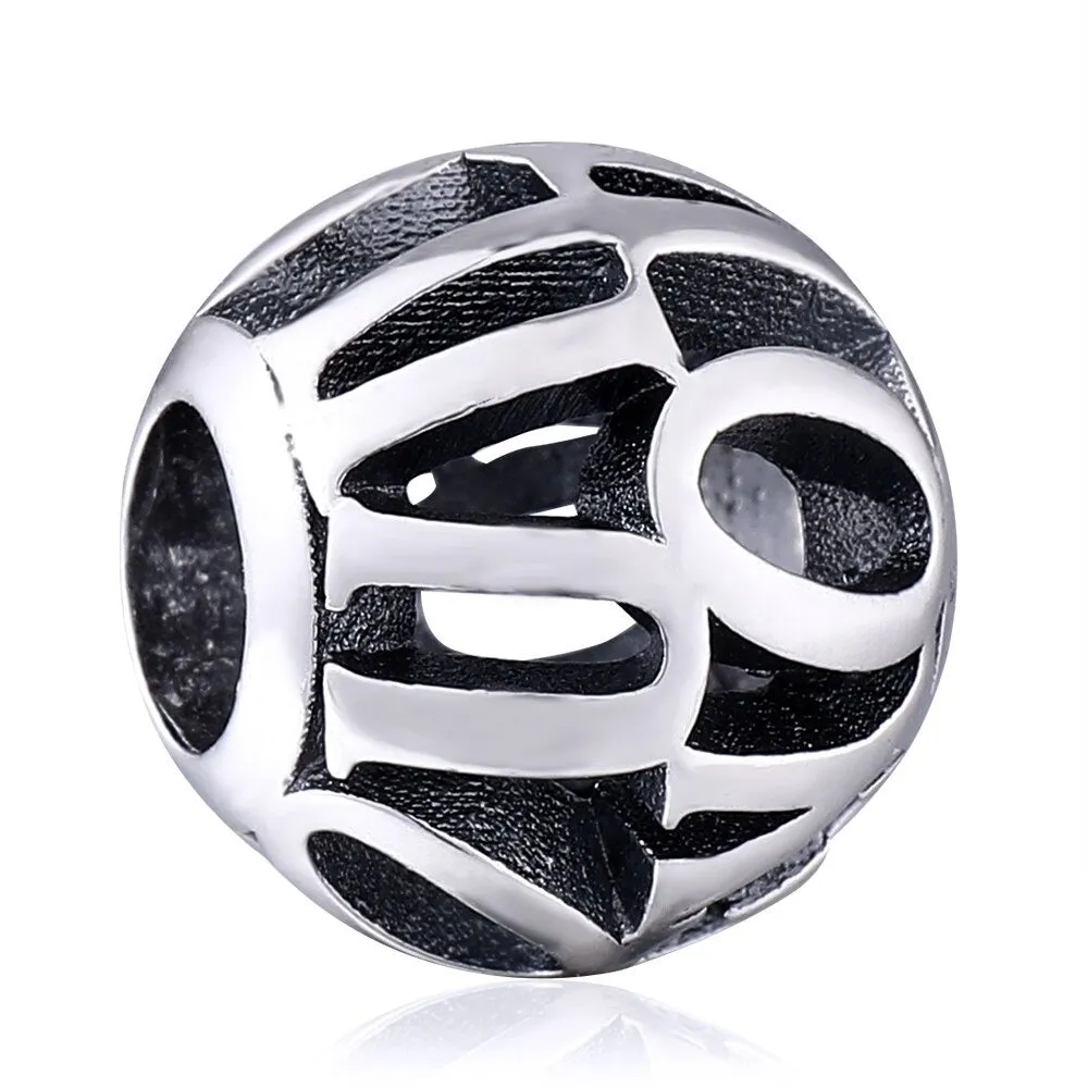 Zircon Stylish Sterling Silver Bead For Women